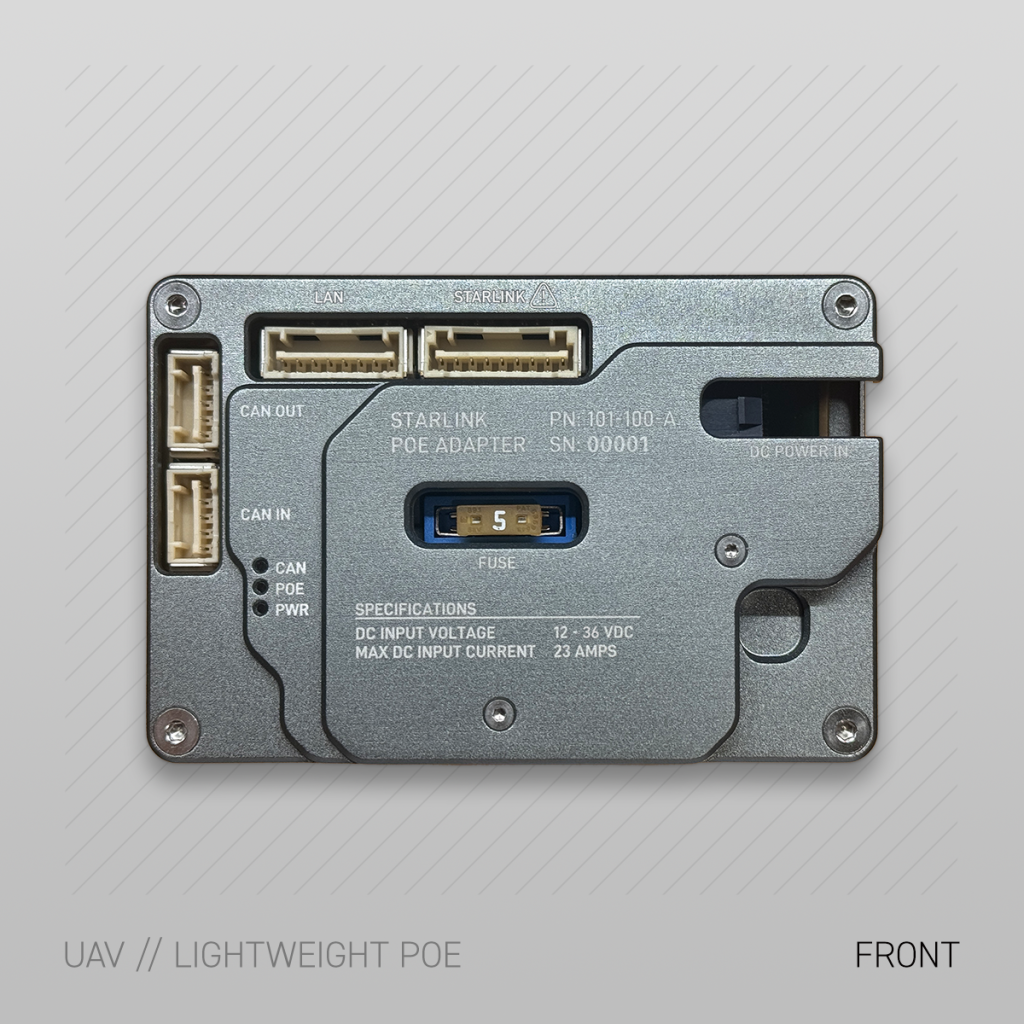 TILT AUTONOMY UAV STARLINK POE FRONTr3.2